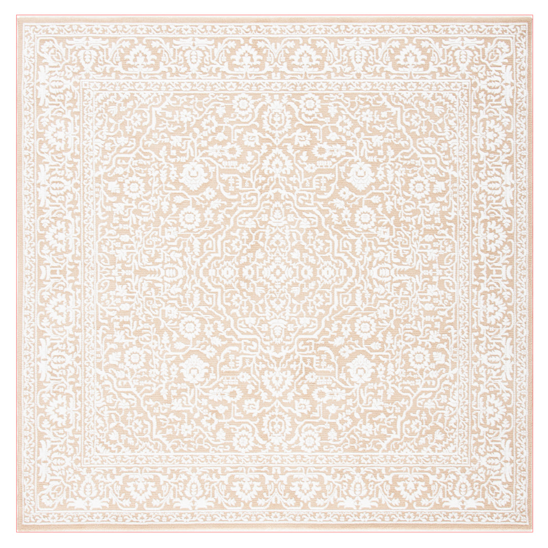 SAFAVIEH Martha Stewart Sabrina MSR8937B Gold/Ivory Rug Image 5