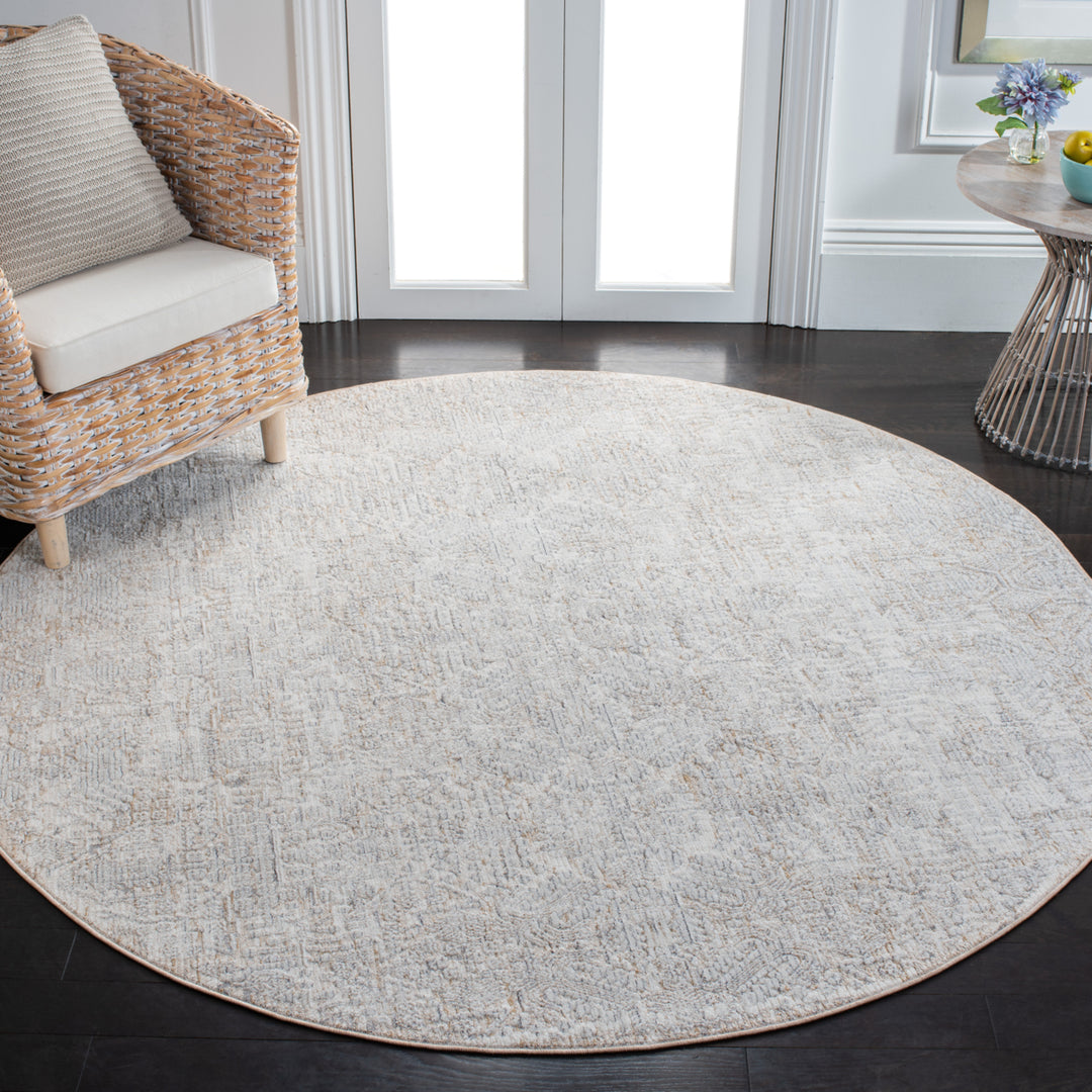 SAFAVIEH Martha Stewart Sabrina MSR8989B Lt Grey/ Beige Rug Image 3