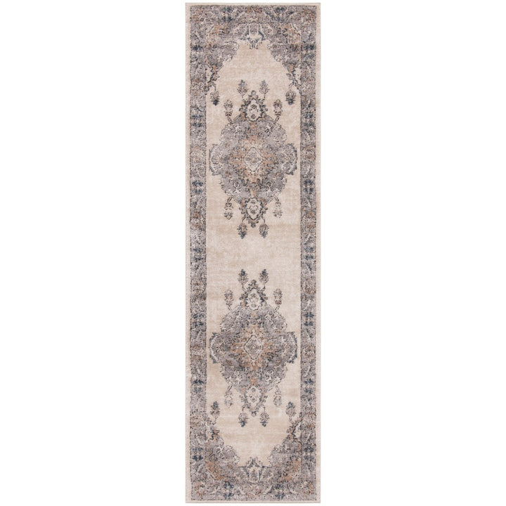 SAFAVIEH Martha Stewart MSR898B Beige / Grey Rug Image 1