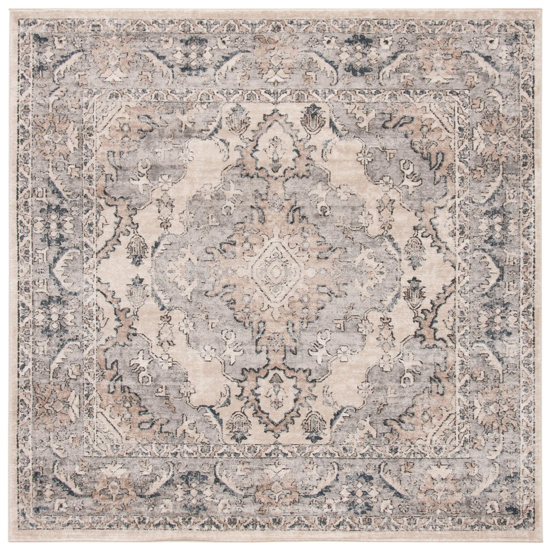 SAFAVIEH Martha Stewart MSR898B Beige / Grey Rug Image 1