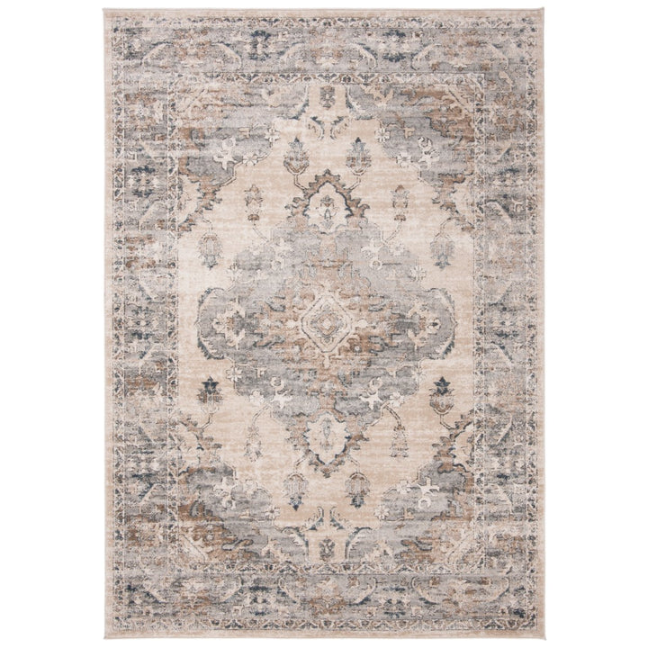 SAFAVIEH Martha Stewart MSR898B Beige / Grey Rug Image 1