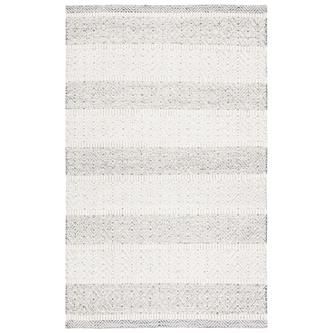 SAFAVIEH Martha Stewart MSR9606A Ivory / Grey Rug Image 1