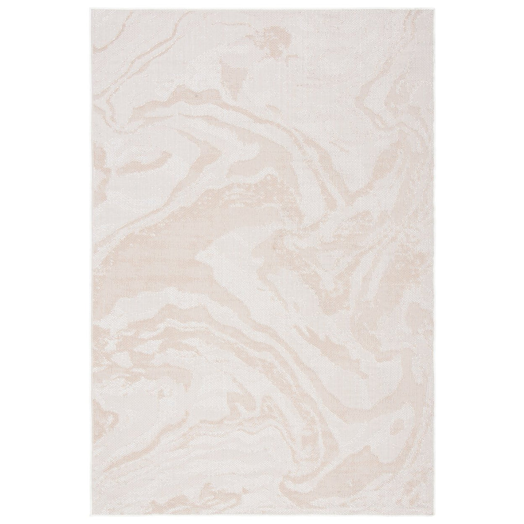 SAFAVIEH Martha Stewart Outdoor MSRO323A Ivory/ Beige Rug Image 1