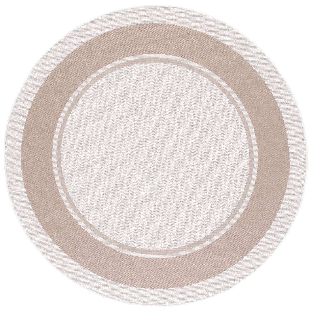 SAFAVIEH Martha Stewart Outdoor MSRO317B Ivory/ Beige Rug Image 1