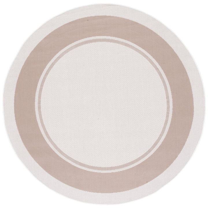 SAFAVIEH Martha Stewart Outdoor MSRO317B Ivory/ Beige Rug Image 1