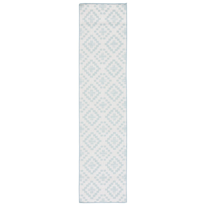 SAFAVIEH Martha Stewart Outdoor MSRO307F Ivory/ Grey Rug Image 1