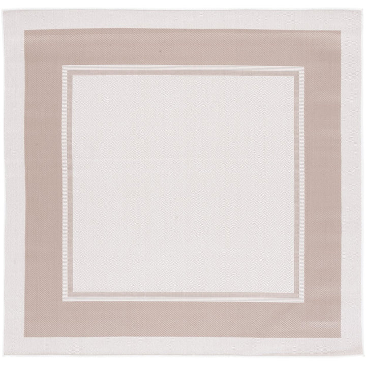 SAFAVIEH Martha Stewart Outdoor MSRO317B Ivory/ Beige Rug Image 7