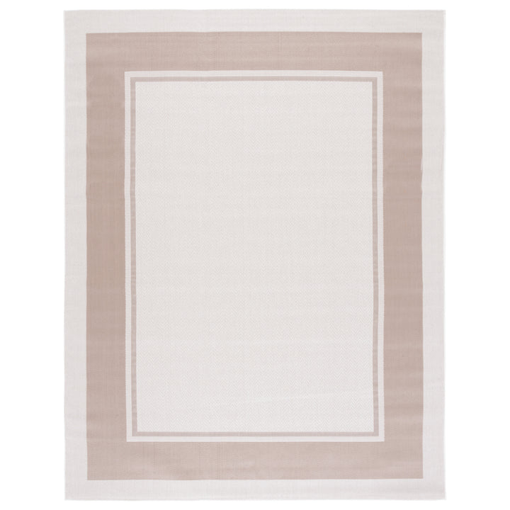 SAFAVIEH Martha Stewart Outdoor MSRO317B Ivory/ Beige Rug Image 10