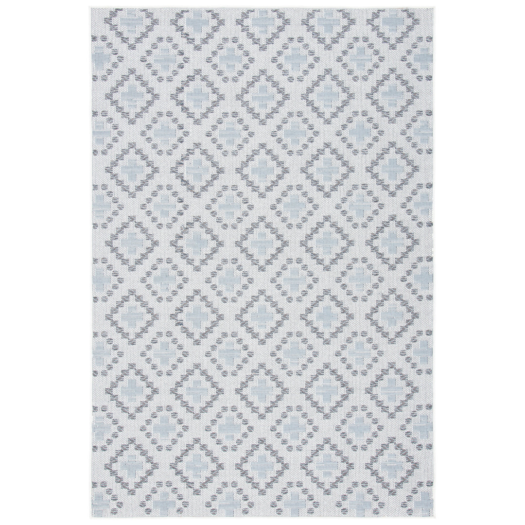 SAFAVIEH Martha Stewart Outdoor MSRO307F Ivory/ Grey Rug Image 9