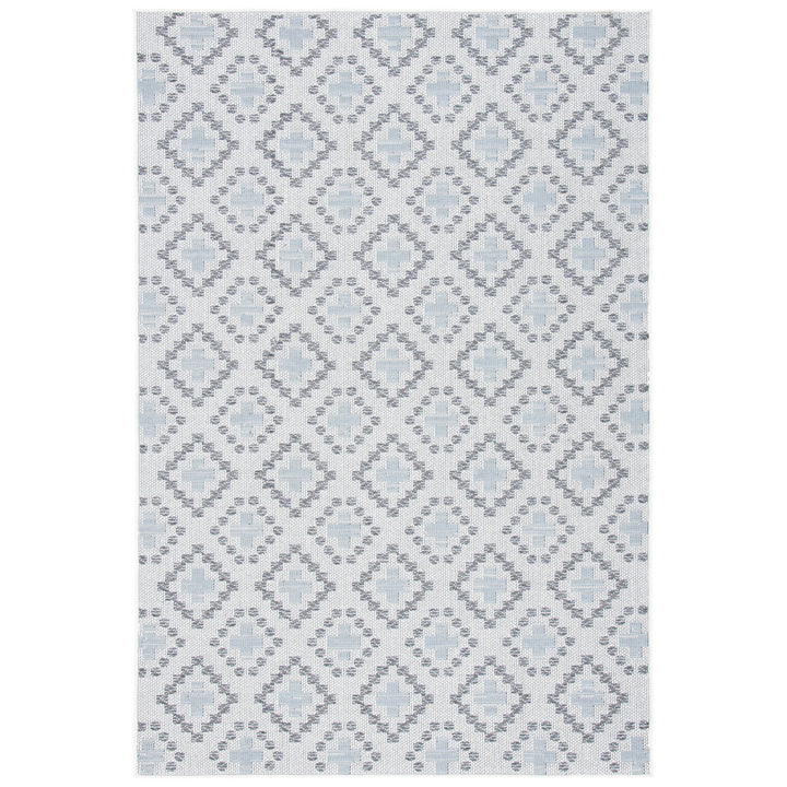 SAFAVIEH Martha Stewart Outdoor MSRO307F Ivory/ Grey Rug Image 9