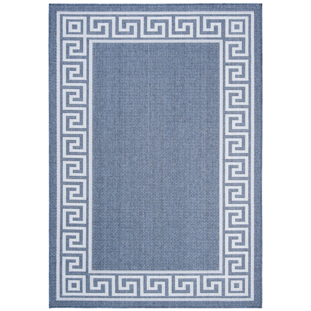 SAFAVIEH Martha Stewart Outdoor MSRO331F Grey/ Cream Rug Image 2