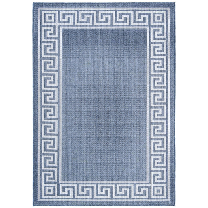 SAFAVIEH Martha Stewart Outdoor MSRO331F Grey/ Cream Rug Image 1