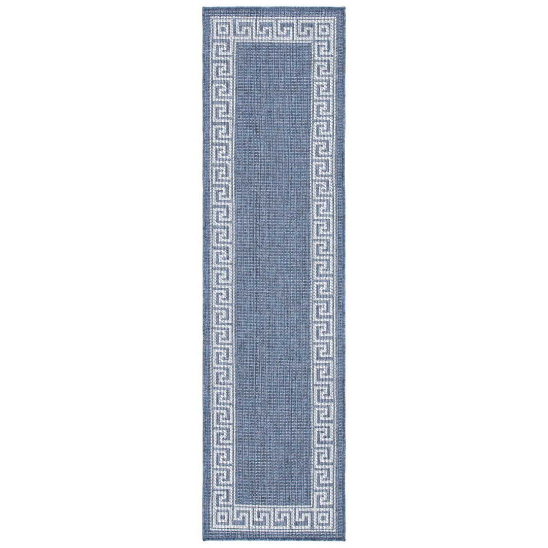 SAFAVIEH Martha Stewart Outdoor MSRO331F Grey/ Cream Rug Image 4