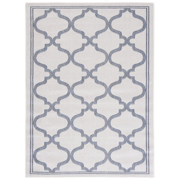 SAFAVIEH Martha Stewart Outdoor MSRO336G Silver/ Grey Rug Image 1