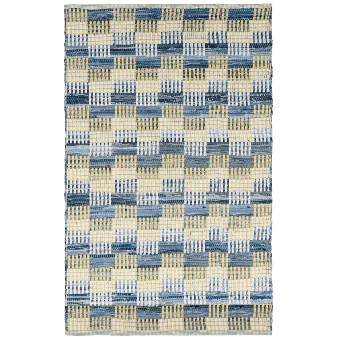 SAFAVIEH Montauk MTK121B Handwoven Gold / Multi Rug Image 8