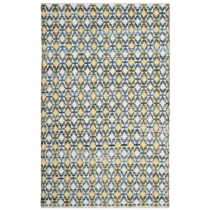 SAFAVIEH Montauk MTK123B Handwoven Gold / Multi Rug Image 1