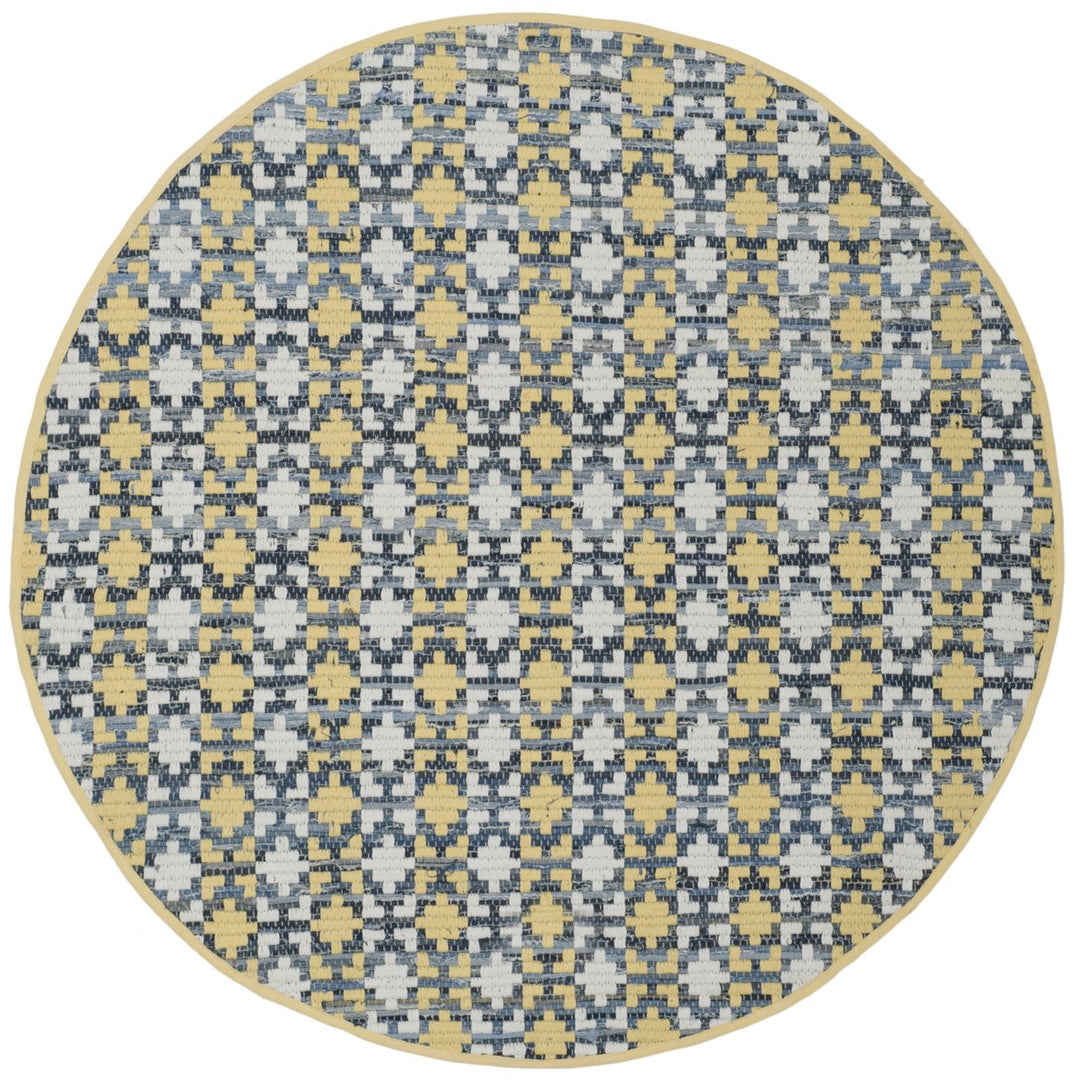 SAFAVIEH Montauk MTK123B Handwoven Gold / Multi Rug Image 1