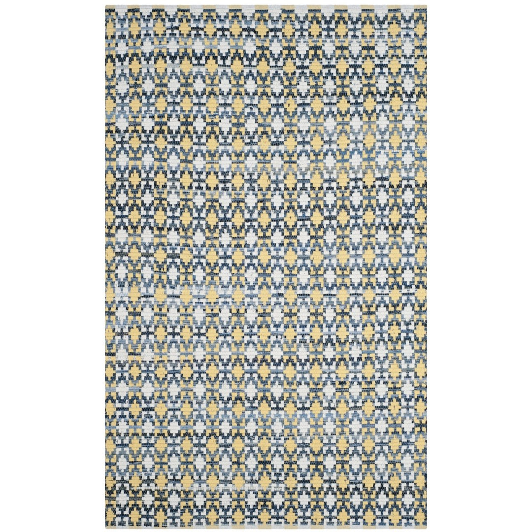 SAFAVIEH Montauk MTK123B Handwoven Gold / Multi Rug Image 1