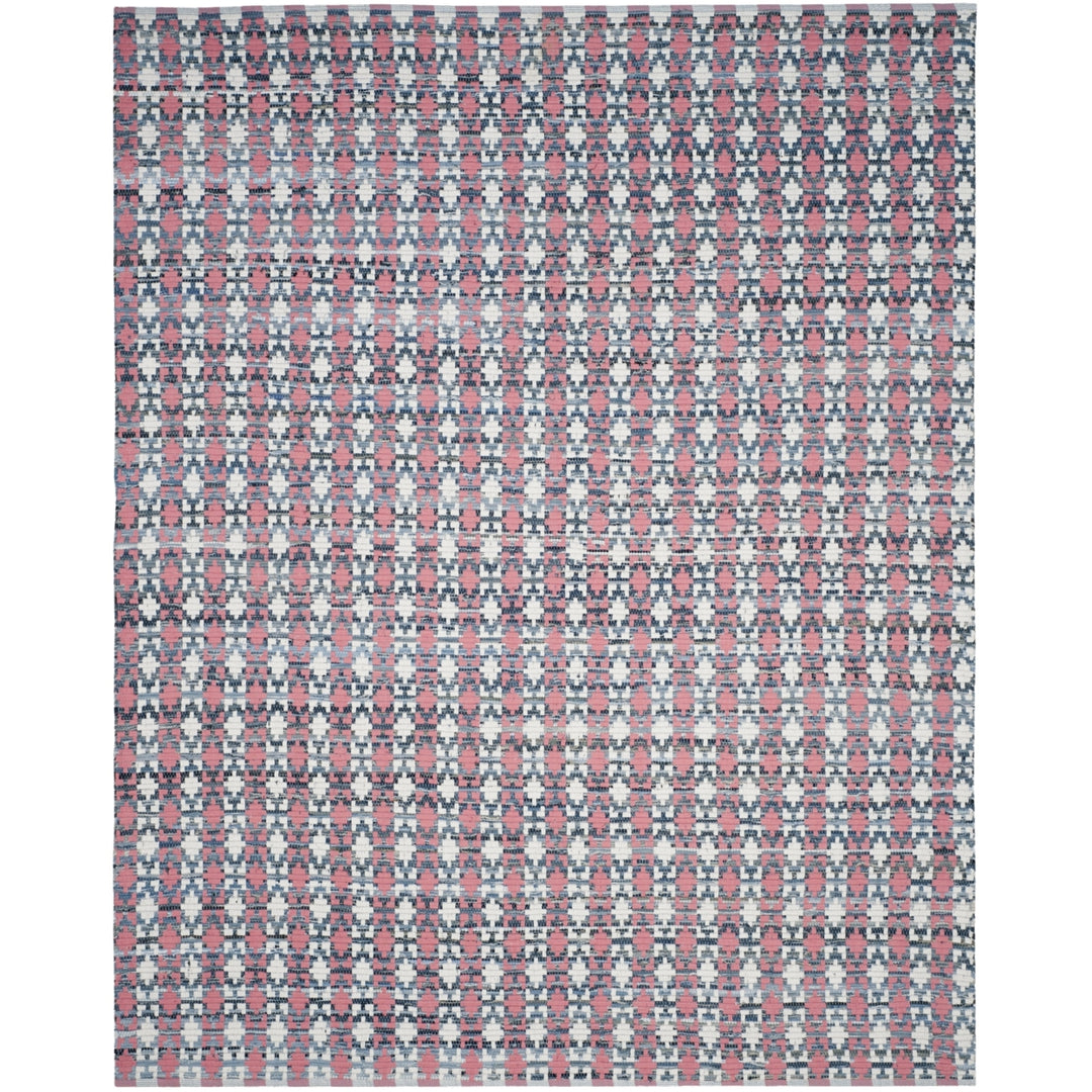 SAFAVIEH Montauk MTK123D Handwoven Coral / Multi Rug Image 1