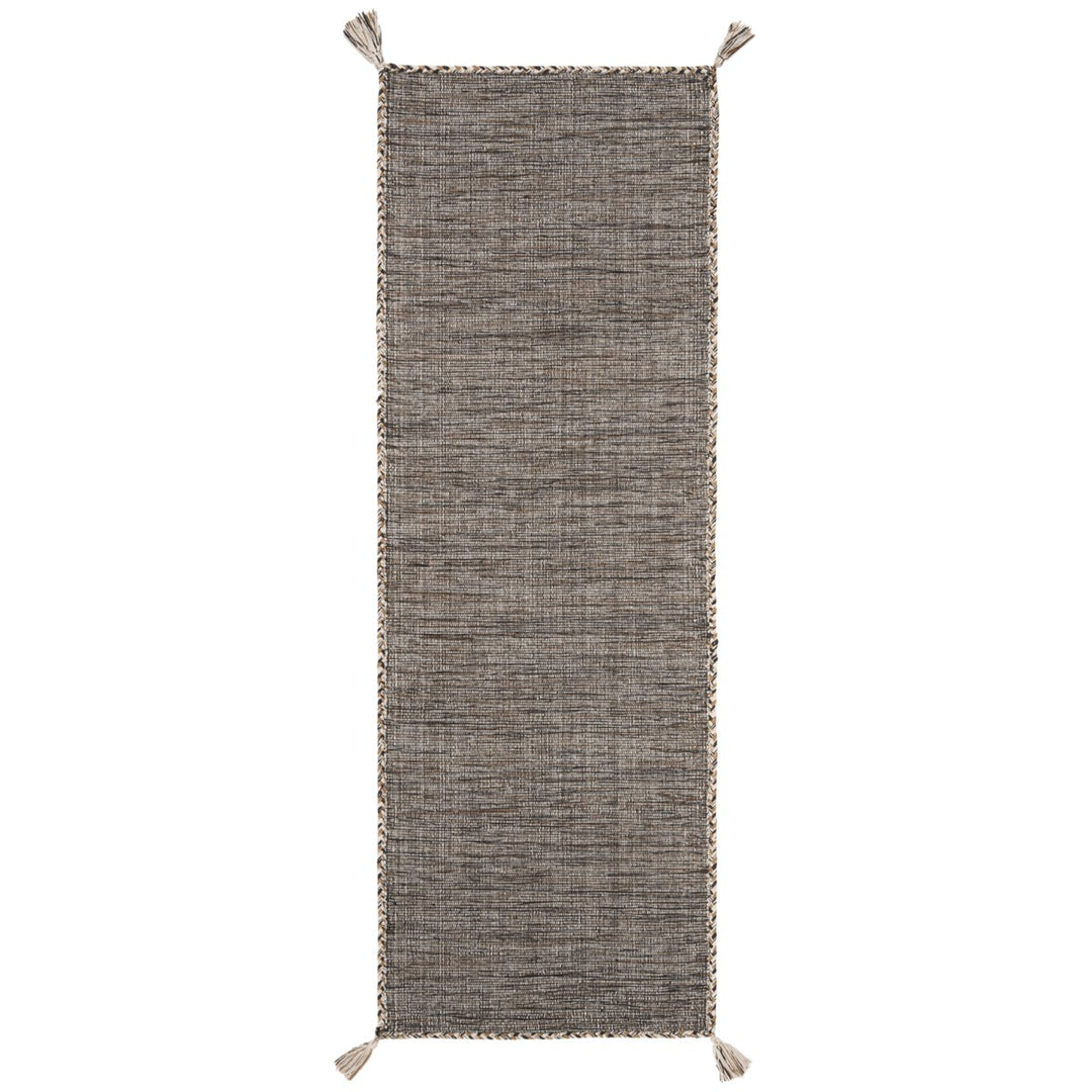 SAFAVIEH Montauk MTK150B Handwoven Beige / Black Rug Image 1