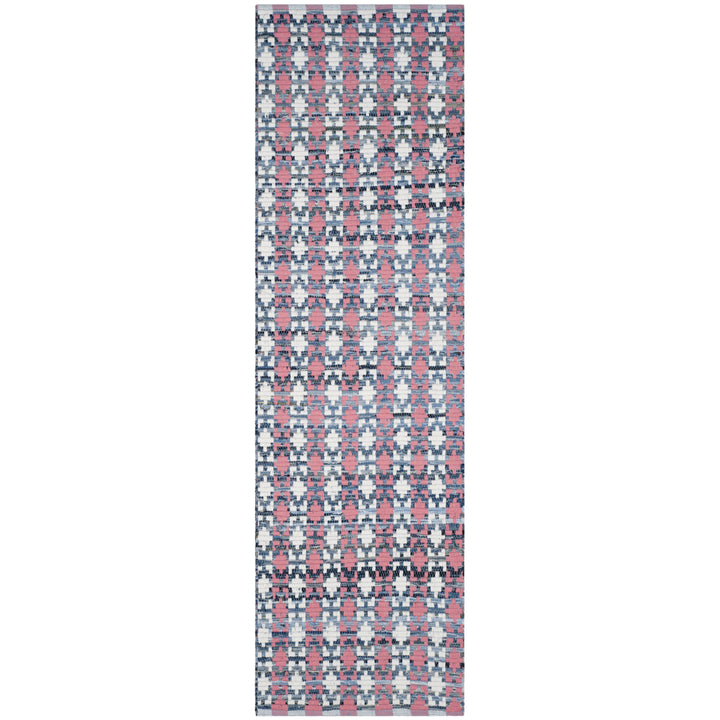 SAFAVIEH Montauk MTK123D Handwoven Coral / Multi Rug Image 4