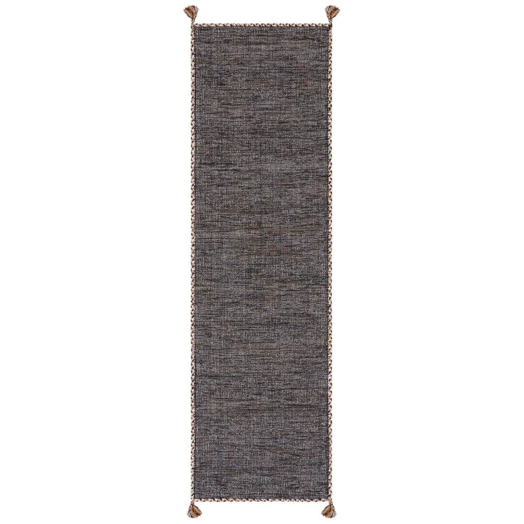 SAFAVIEH Montauk MTK150B Handwoven Beige / Black Rug Image 1