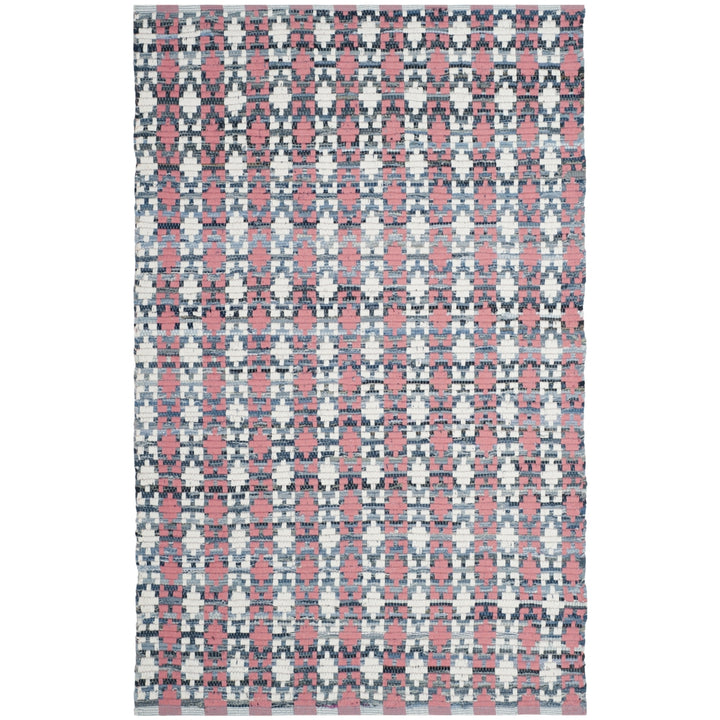 SAFAVIEH Montauk MTK123D Handwoven Coral / Multi Rug Image 6