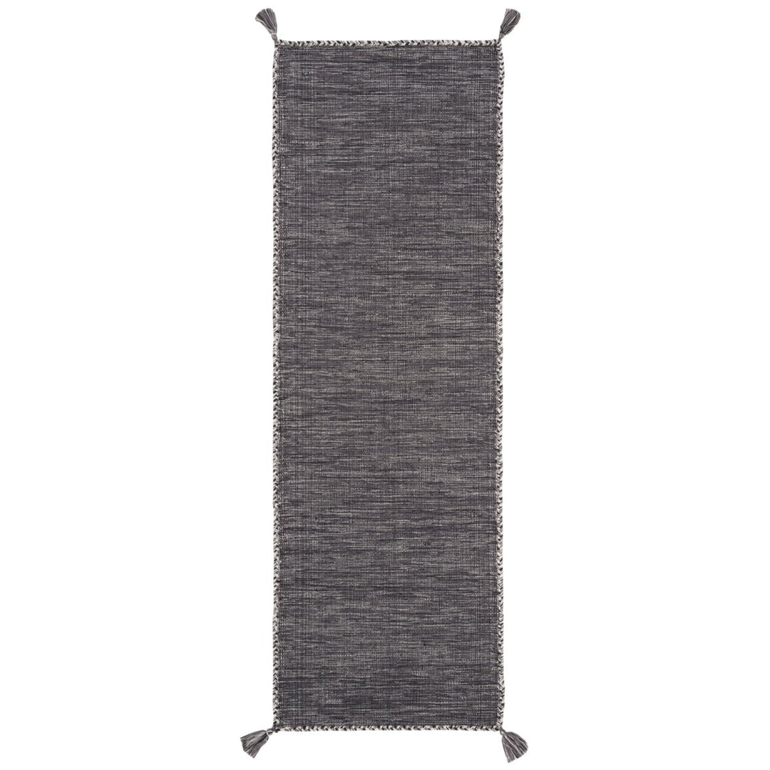 SAFAVIEH Montauk MTK150F Handwoven Grey / Black Rug Image 1