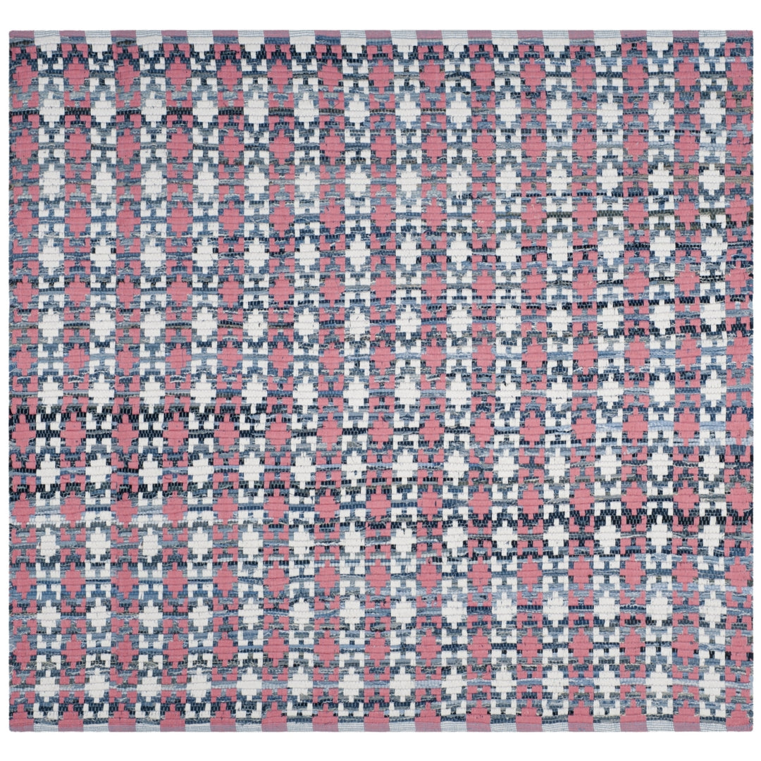 SAFAVIEH Montauk MTK123D Handwoven Coral / Multi Rug Image 8