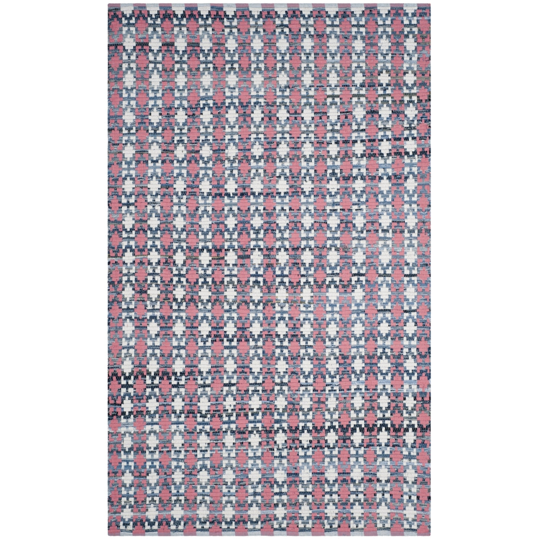 SAFAVIEH Montauk MTK123D Handwoven Coral / Multi Rug Image 9