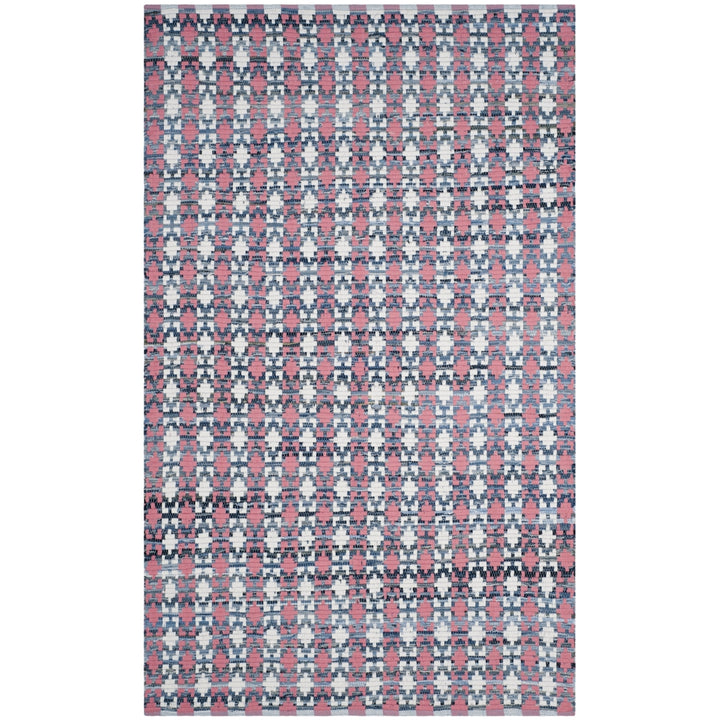 SAFAVIEH Montauk MTK123D Handwoven Coral / Multi Rug Image 9