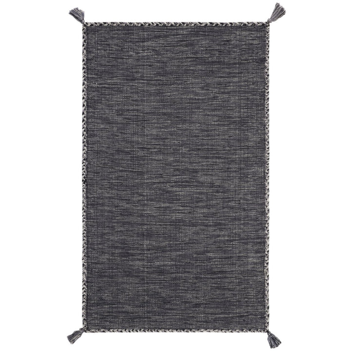 SAFAVIEH Montauk MTK150F Handwoven Grey / Black Rug Image 1