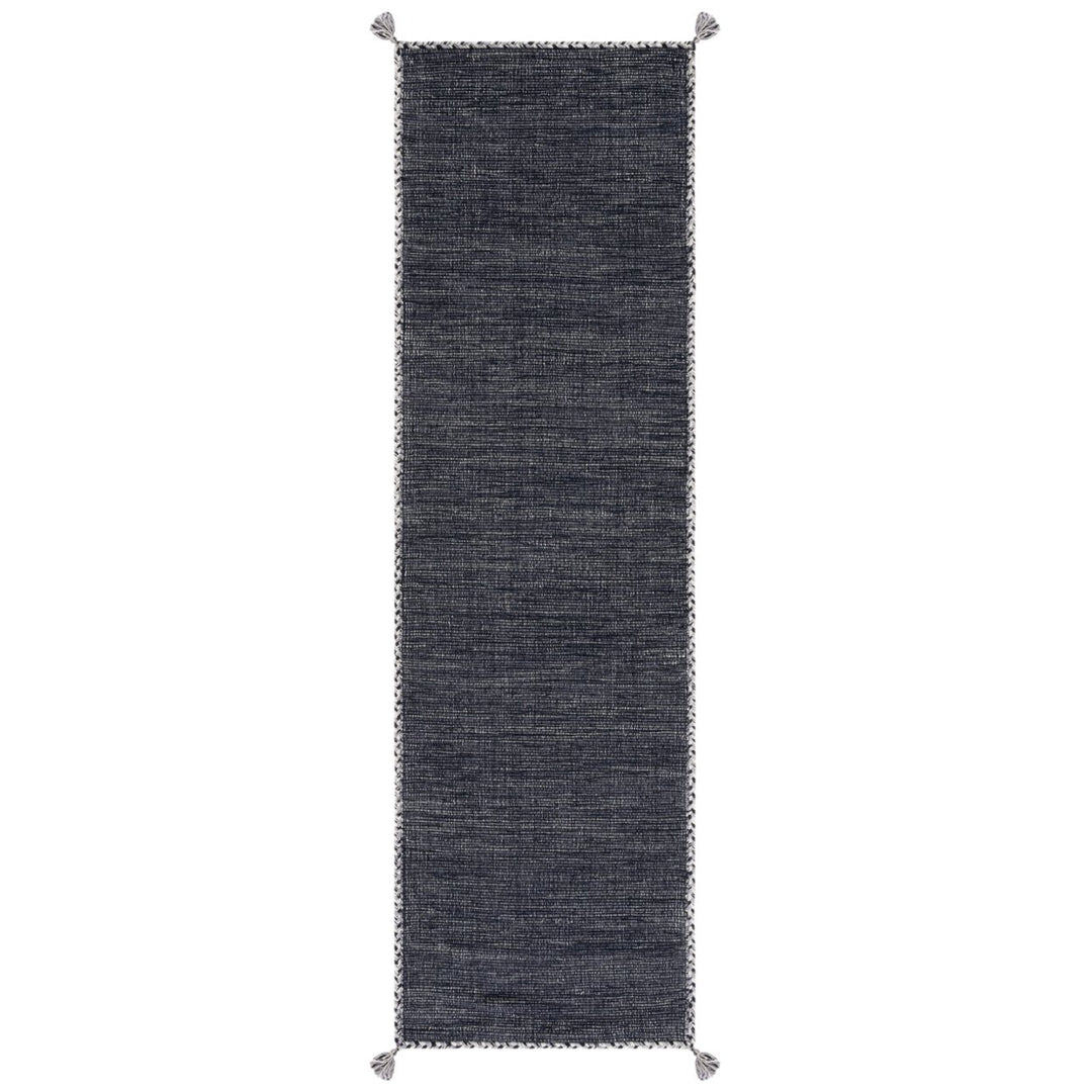 SAFAVIEH Montauk MTK150F Handwoven Grey / Black Rug Image 1