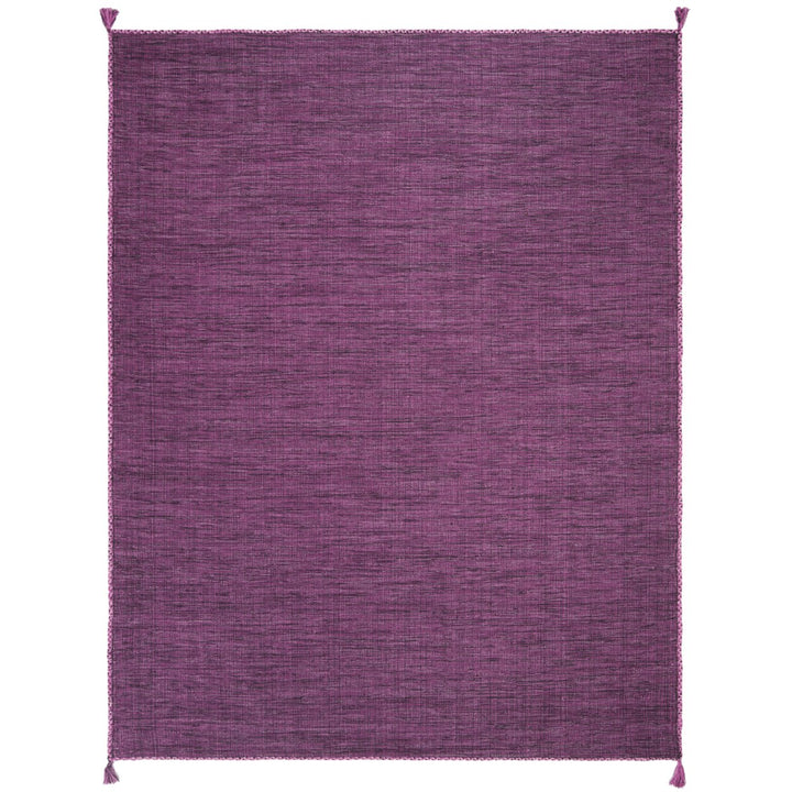 SAFAVIEH Montauk MTK150R Handwoven Purple / Black Rug Image 1