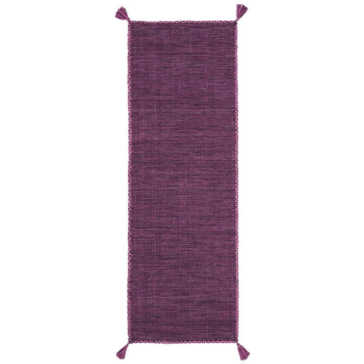 SAFAVIEH Montauk MTK150R Handwoven Purple / Black Rug Image 1