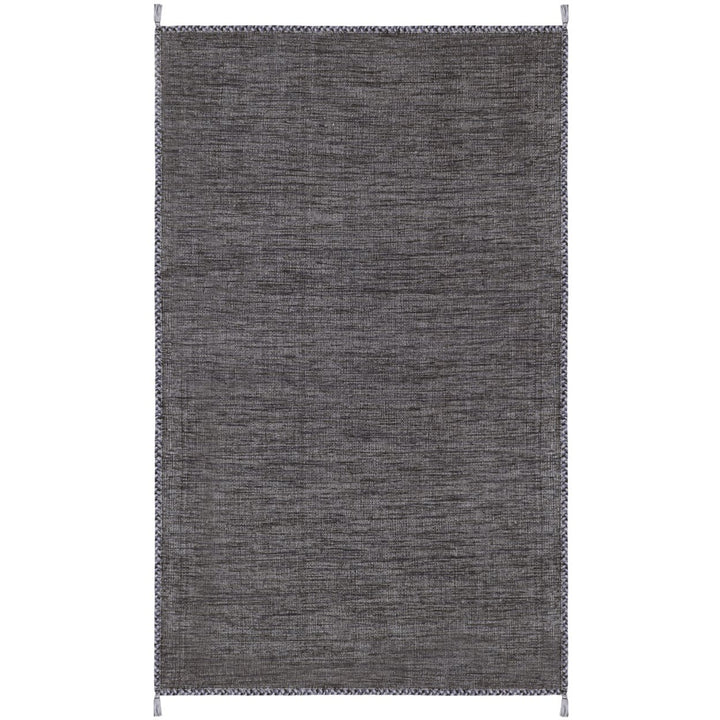 SAFAVIEH Montauk MTK150F Handwoven Grey / Black Rug Image 1