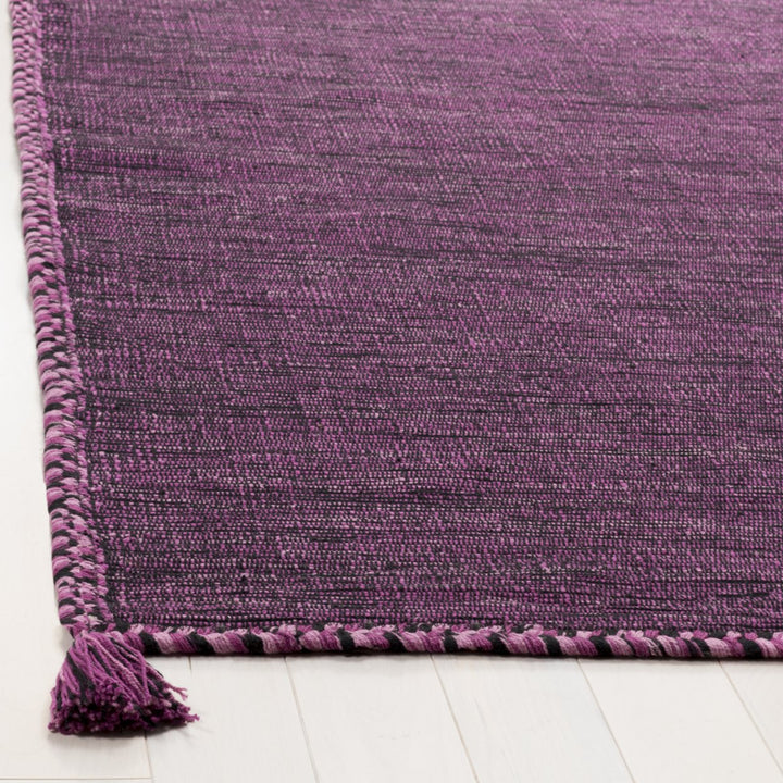 SAFAVIEH Montauk MTK150R Handwoven Purple / Black Rug Image 4