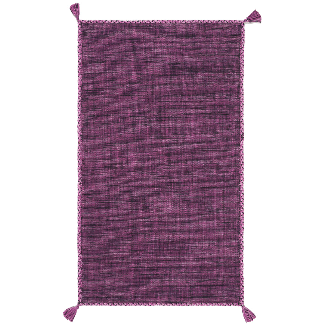 SAFAVIEH Montauk MTK150R Handwoven Purple / Black Rug Image 5