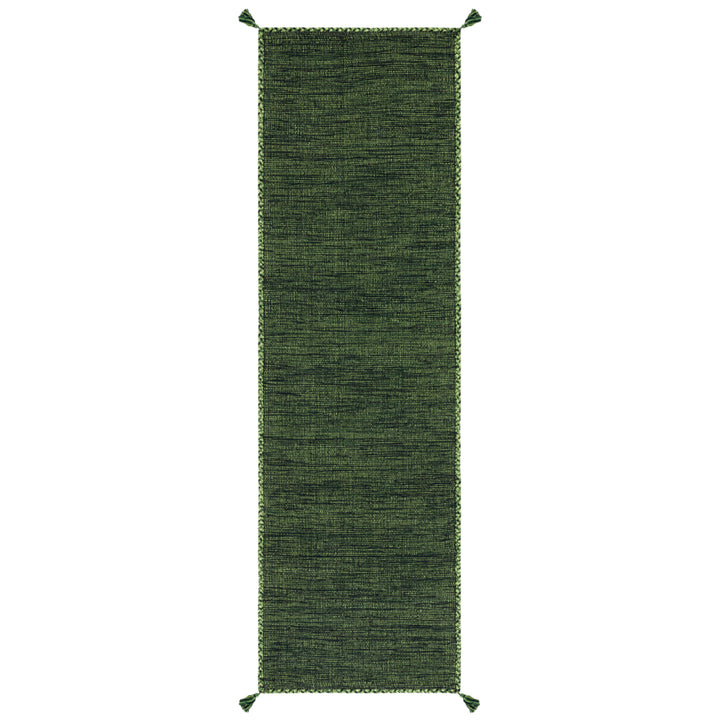 SAFAVIEH Montauk MTK150Y Handwoven Green / Black Rug Image 3