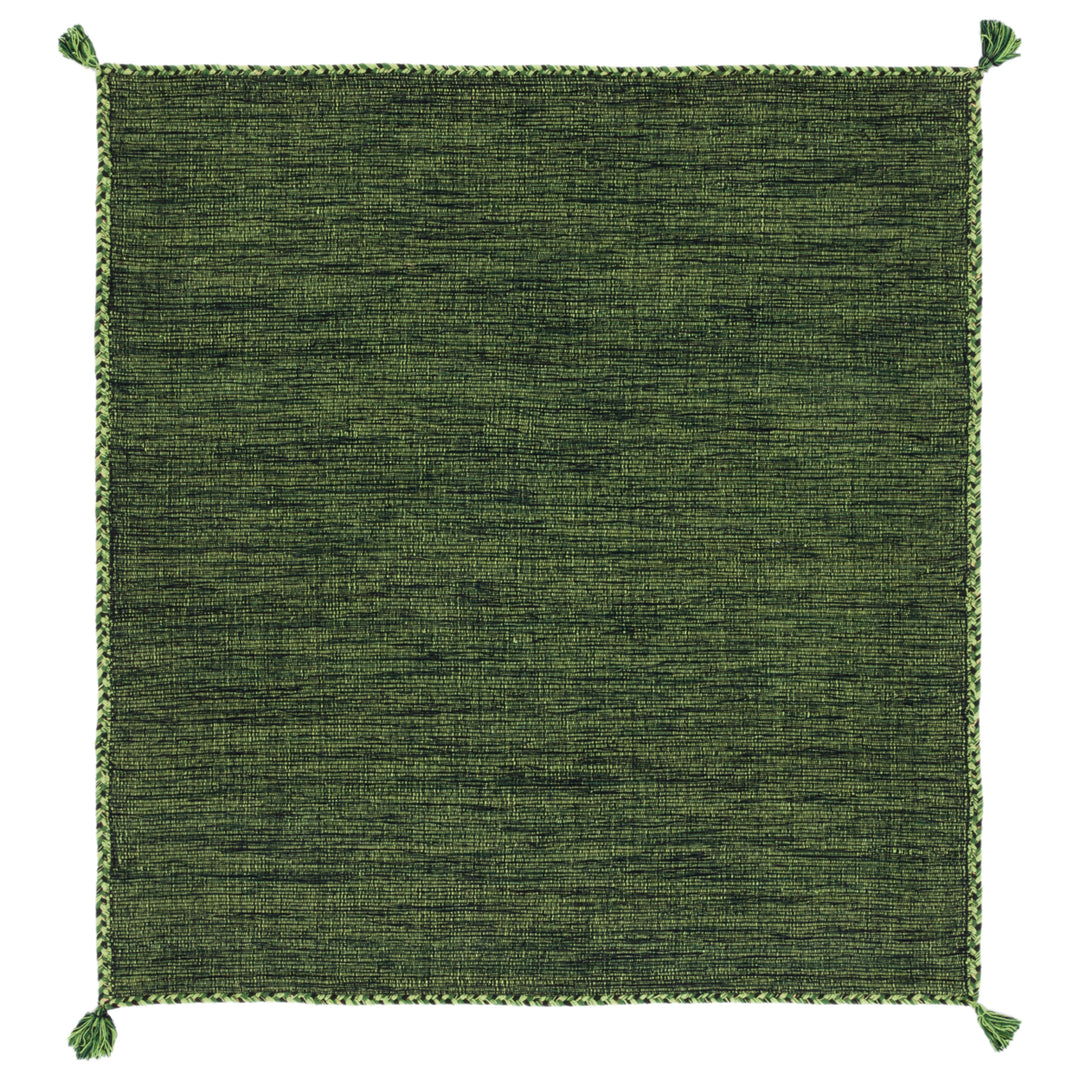 SAFAVIEH Montauk MTK150Y Handwoven Green / Black Rug Image 4