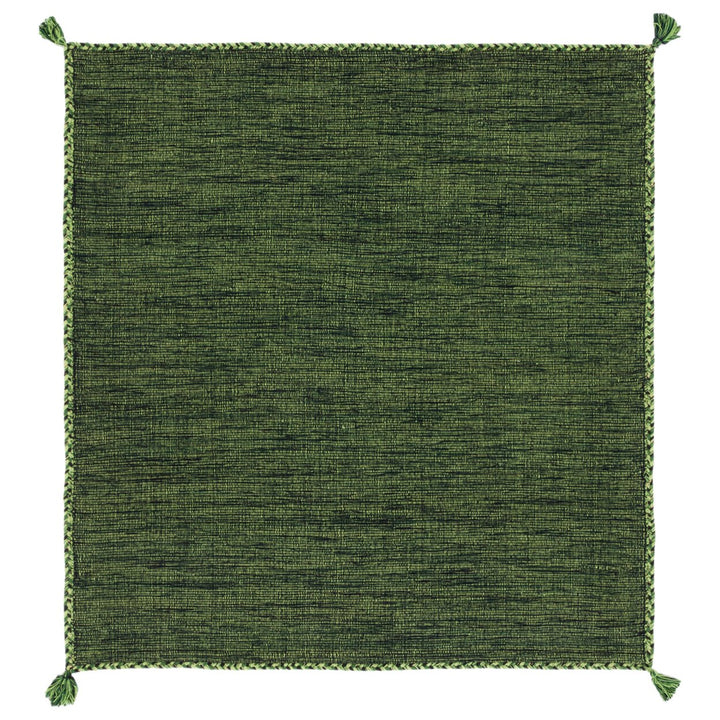 SAFAVIEH Montauk MTK150Y Handwoven Green / Black Rug Image 1