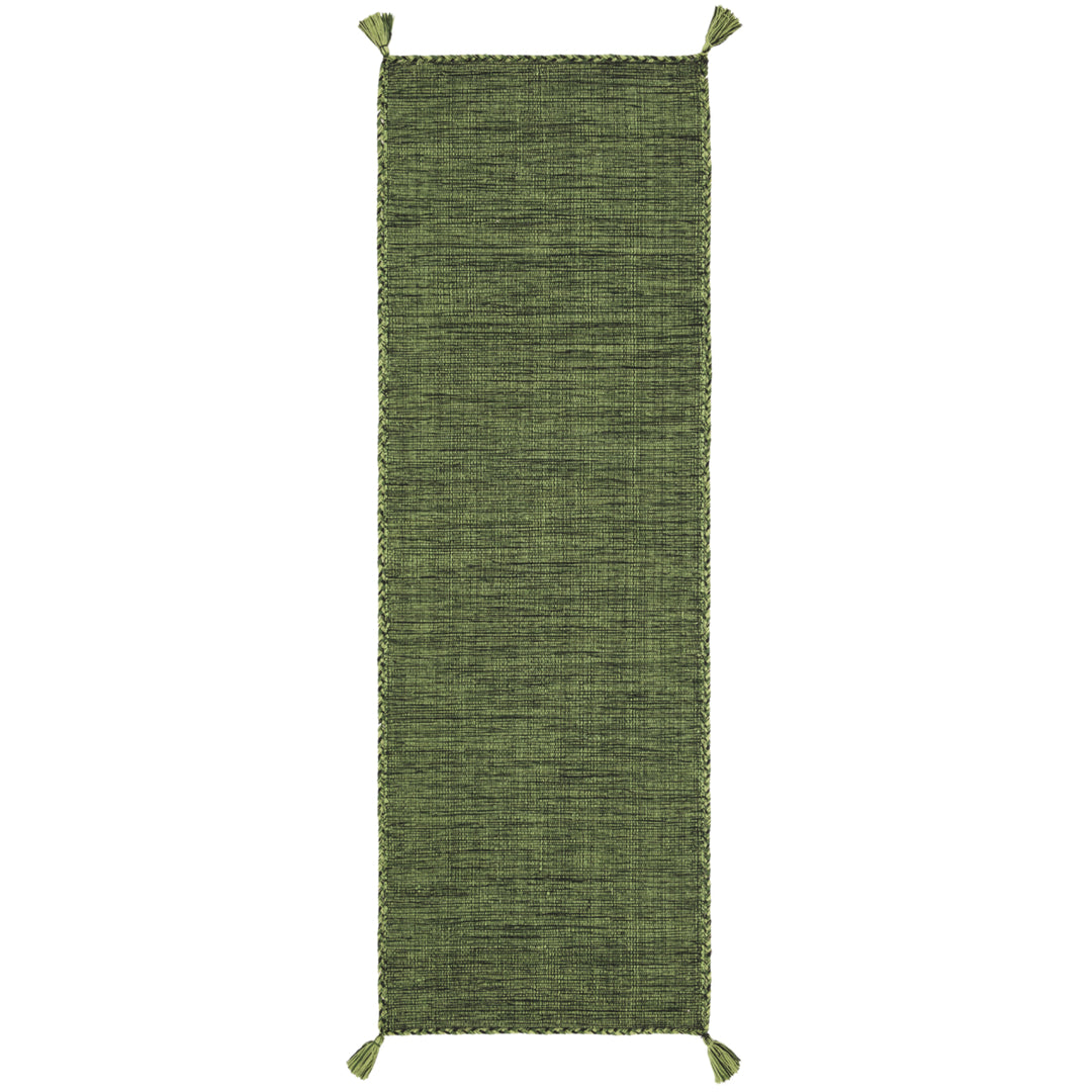 SAFAVIEH Montauk MTK150Y Handwoven Green / Black Rug Image 7