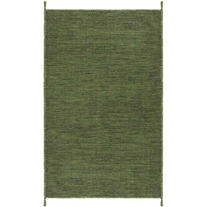 SAFAVIEH Montauk MTK150Y Handwoven Green / Black Rug Image 9