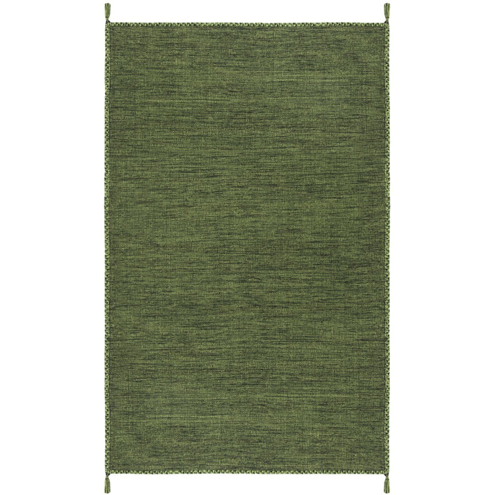 SAFAVIEH Montauk MTK150Y Handwoven Green / Black Rug Image 1