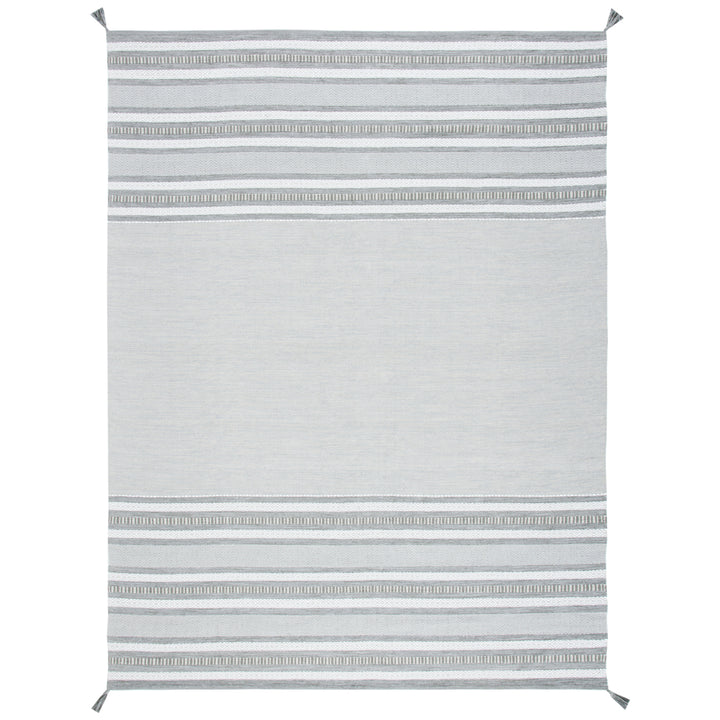 SAFAVIEH Montauk MTK214F Handwoven Grey / Ivory Rug Image 1