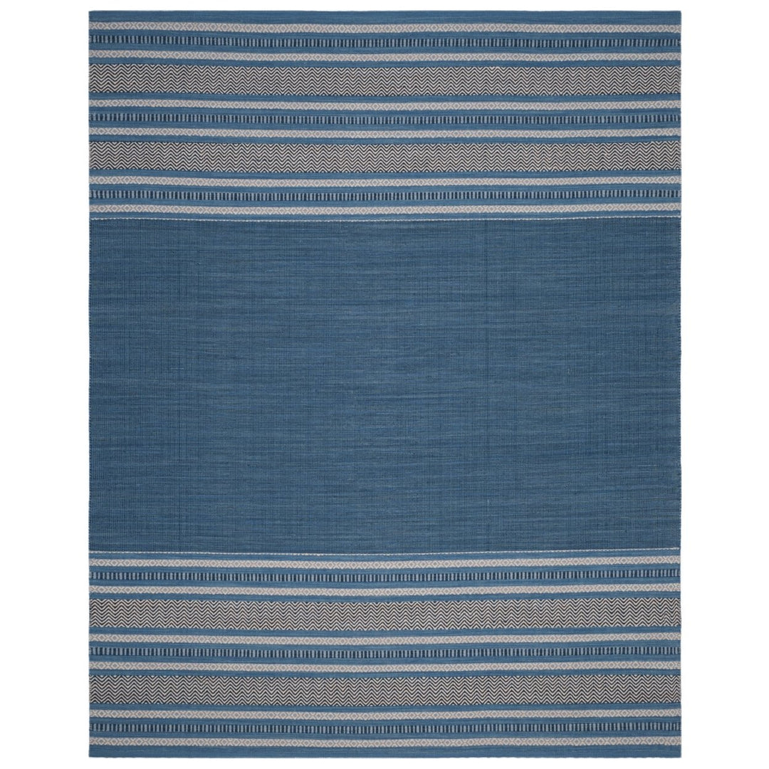 SAFAVIEH Montauk MTK214A Handwoven Blue / Grey Rug Image 8