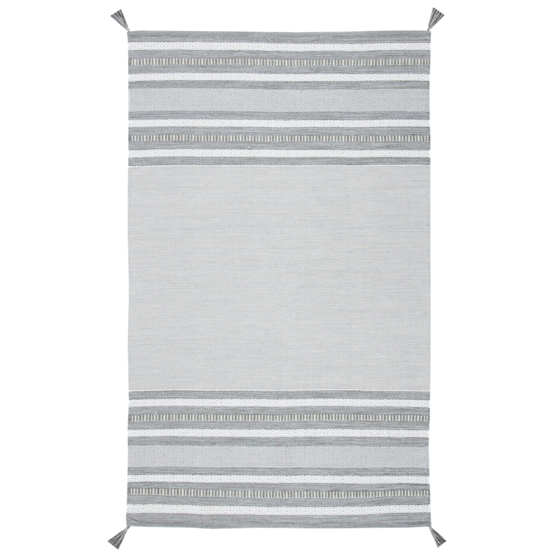 SAFAVIEH Montauk MTK214F Handwoven Grey / Ivory Rug Image 10