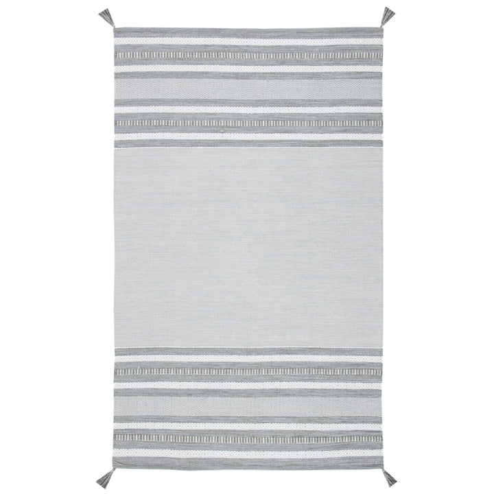 SAFAVIEH Montauk MTK214F Handwoven Grey / Ivory Rug Image 10