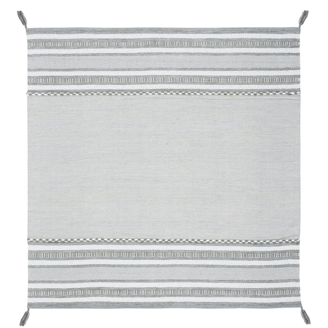 SAFAVIEH Montauk MTK215F Handwoven Grey / Ivory Rug Image 4