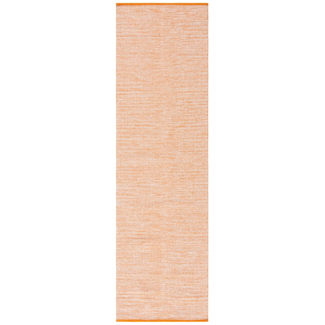 SAFAVIEH Montauk Collection MTK250P Handwoven Orange Rug Image 3